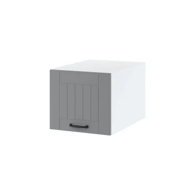 Küchenhängeschrank LESJA – Breite 40 cm, grau/weiß