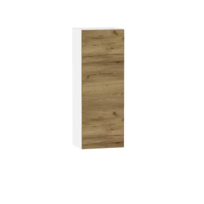 ADAMA Küchenschrank mit Regal - Breite 45 cm, Craft Eiche Gold/Weiß