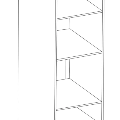 AGAFIJA Einbauschrank für Haushaltsgeräte – Breite 60 cm, Kaschmir/Schwarz