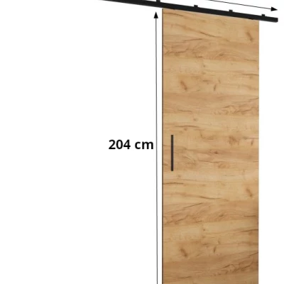 Schiebetür PERDITA 1 - 80 cm, Kaschmir