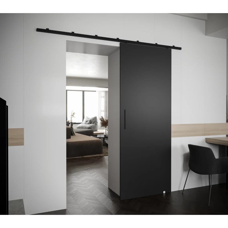 Schiebetür PERDITA 1 - 70 cm, schwarz