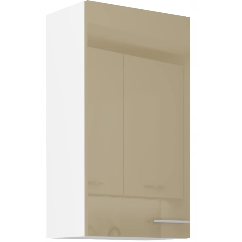 Hängehochschrank LAJLA - Breite 50 cm, Cappuccino/Weiß