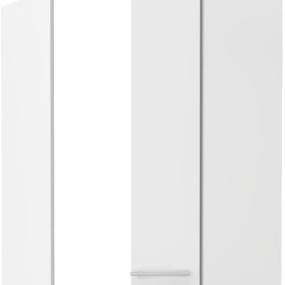 Eckhochschrank LAJLA - 60x60 cm, weiß