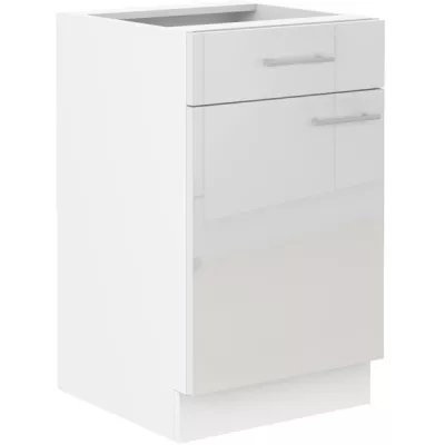 Unterschrank mit Schublade LAJLA - Breite 50 cm, weiß