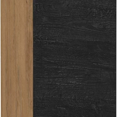 Küchenoberschrank VANYA - Breite 45 cm, dunkles Holz / Lancelot-Eiche