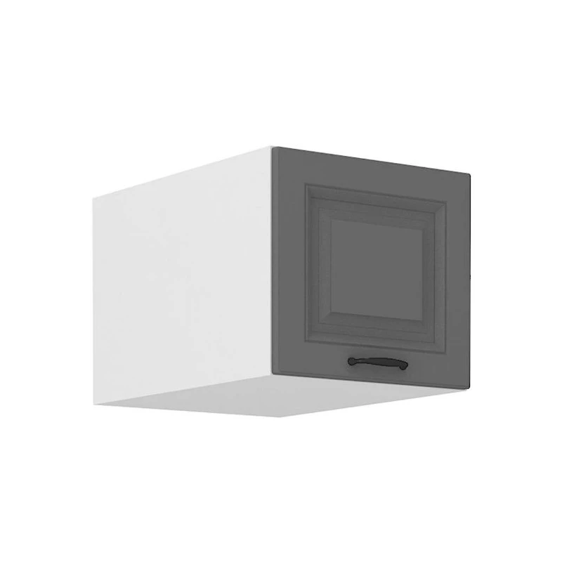 Oberschrank mit Flügeltüren SOPHIA - Breite 40 cm, grau/weiß