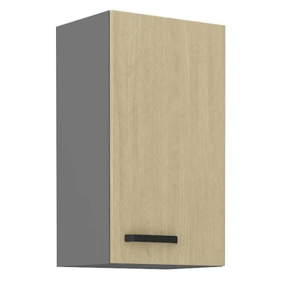 Küchenoberschrank MYRIAM – Breite 40 cm, gemustert/anthrazit