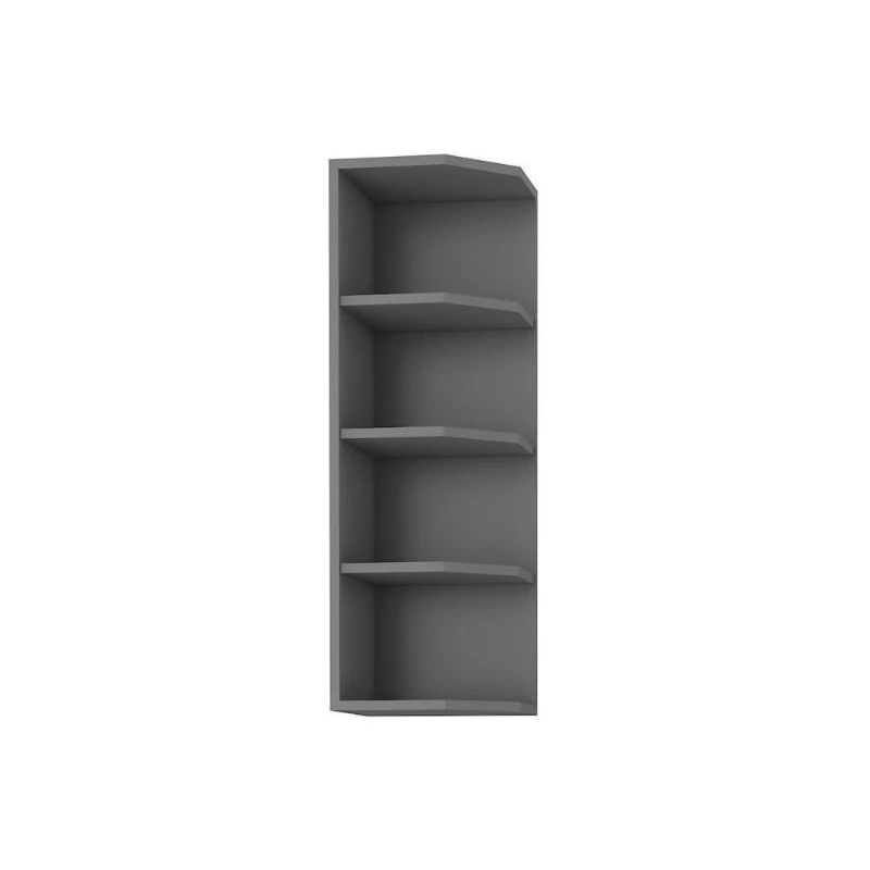 Eckhochschrank MYRIAM - Breite 30 cm, anthrazit