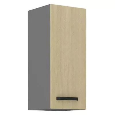 Küchenoberschrank MYRIAM – Breite 30 cm, gemustert/anthrazit