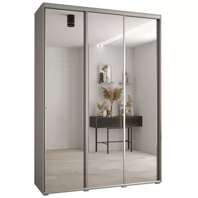 Kleiderschrank INDIRA 2 - 170/45 cm, Kaschmir/Silber