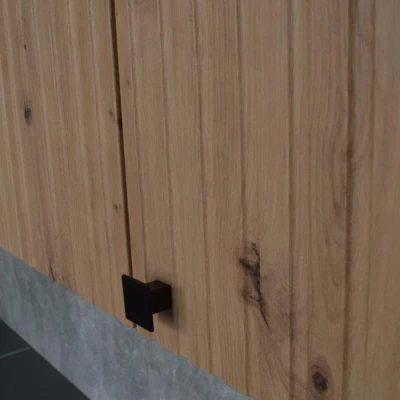 NOMIN Waschbeckenunterschrank - Breite 80 cm, Artisan Eiche/Anthrazit
