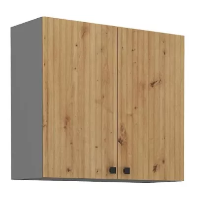 Küchenoberschrank NOMIN – Breite 80 cm, Artisan Eiche/Anthrazit