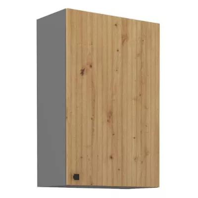 Hoher Hängeschrank NOMIN – Breite 60 cm, Artisan Eiche/Anthrazit