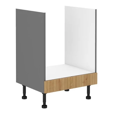 NOMIN Herdumbauschrank - Breite 60 cm, Artisan Eiche/Anthrazit