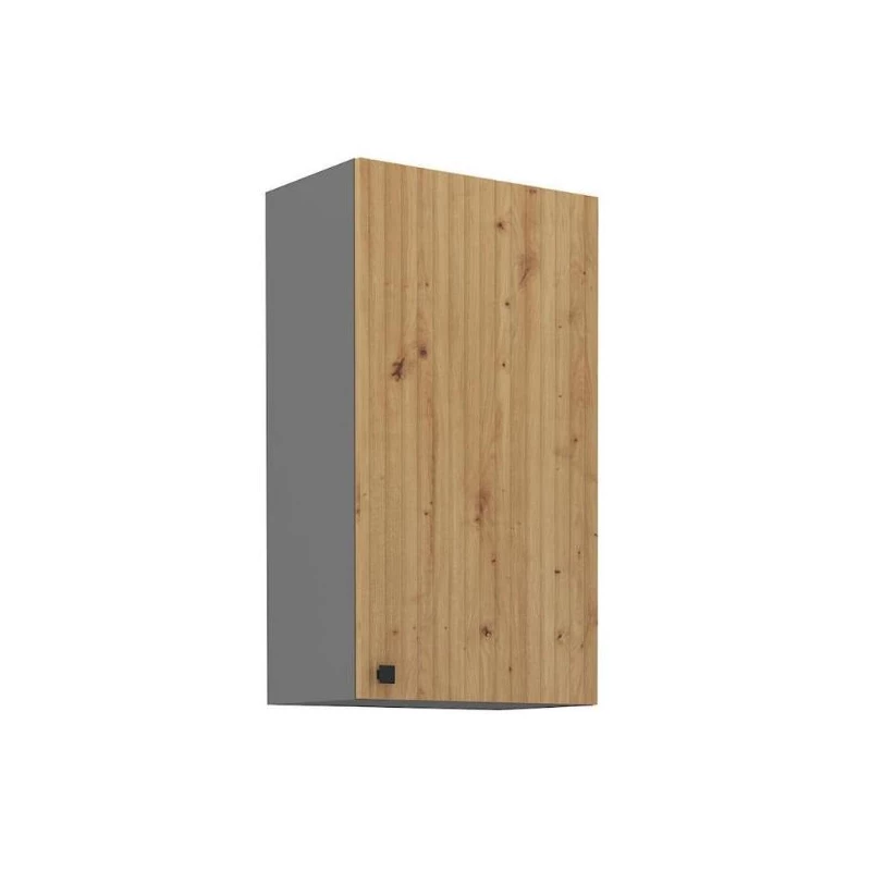 Hoher Hängeschrank NOMIN – Breite 50 cm, Artisan Eiche/Anthrazit