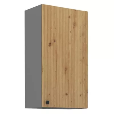 Hoher Hängeschrank NOMIN – Breite 50 cm, Artisan Eiche/Anthrazit