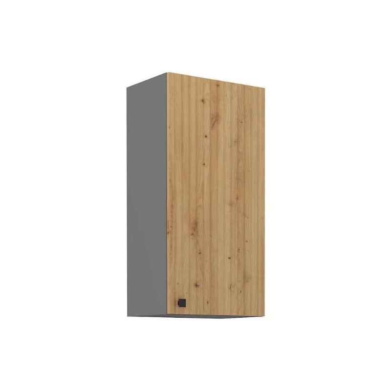 Hoher Hängeschrank NOMIN – Breite 45 cm, Artisan Eiche/Anthrazit
