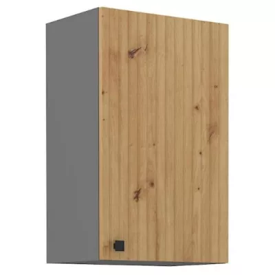 NOMIN Oberschrank mit 1 Tür - Breite 45 cm, Artisan Eiche/Anthrazit