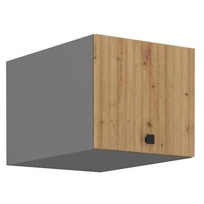 Oberschrank mit Flügeltüren NOMIN – Breite 40 cm, Artisan Eiche/Anthrazit