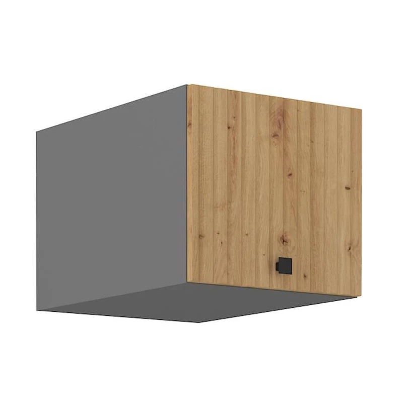 Oberschrank mit Flügeltüren NOMIN – Breite 40 cm, Artisan Eiche/Anthrazit
