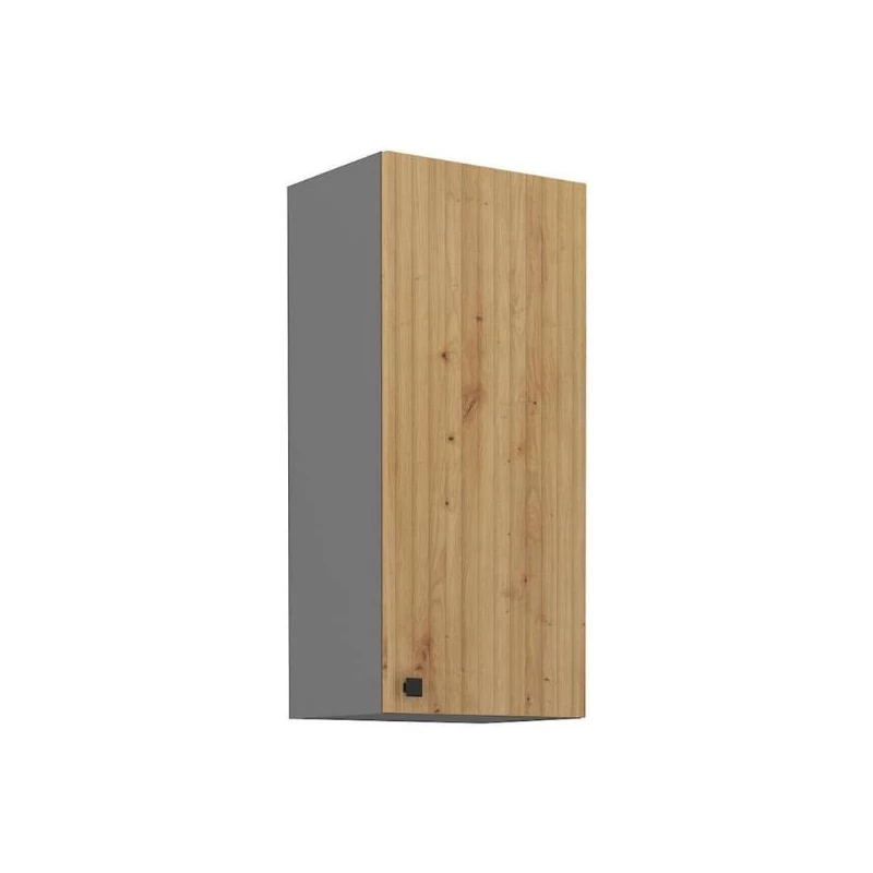 Hoher Hängeschrank NOMIN – Breite 40 cm, Artisan Eiche/Anthrazit