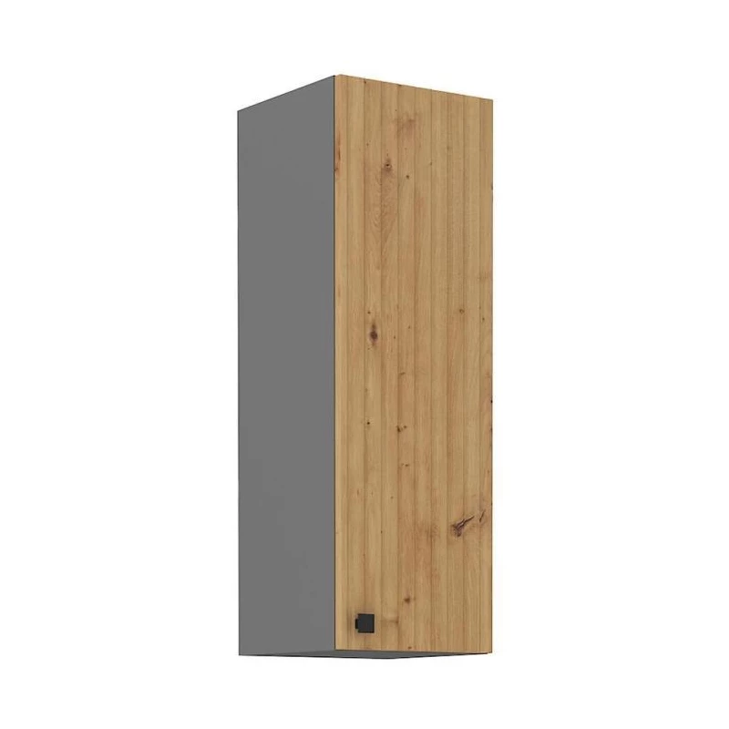 Hoher Hängeschrank NOMIN – Breite 30 cm, Artisan Eiche/Anthrazit