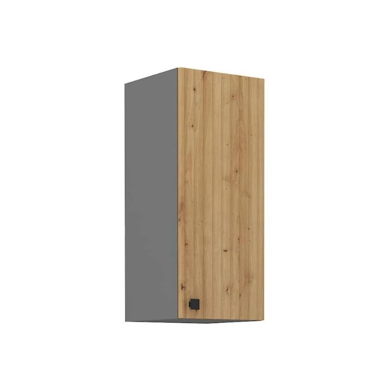 Küchenoberschrank NOMIN – Breite 30 cm, Artisan Eiche/Anthrazit