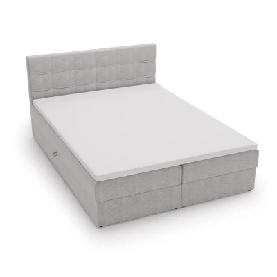 Polsterbett 180x200 ELSIE 2 mit Stauraum - Anthrazit