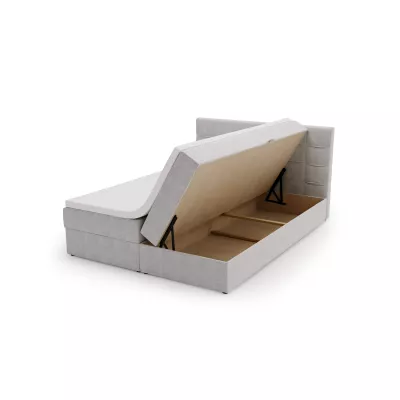 Polsterbett 180x200 ELSIE 2 mit Stauraum - Anthrazit