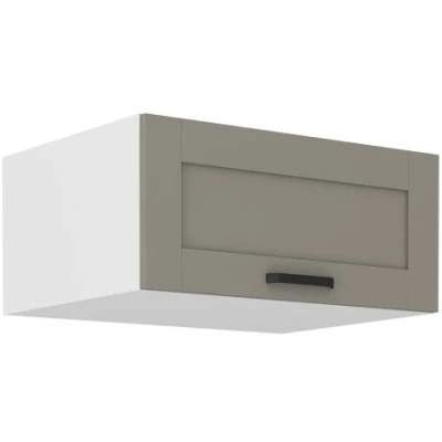 LAILI Tiefschrank für Dunstabzugshauben - Breite 80 cm, hellgrau/weiß