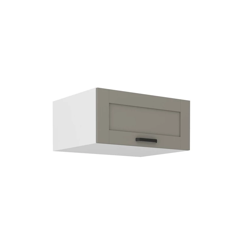 LAILI Tiefschrank für Dunstabzugshauben - Breite 80 cm, hellgrau/weiß