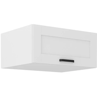 Tiefer Dunstabzugshaubenschrank LAILI - Breite 80 cm, weiß