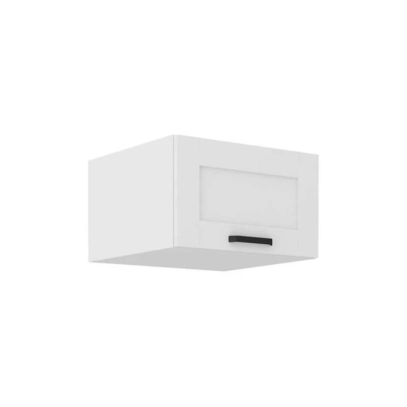 Oberer Tiefschrank mit Flügeltüren LAILI - Breite 60 cm, weiß