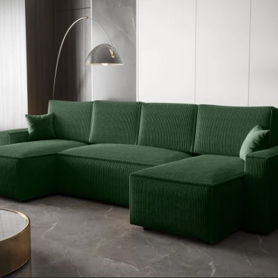 U-förmiges Sofa ARIANNA - grün
