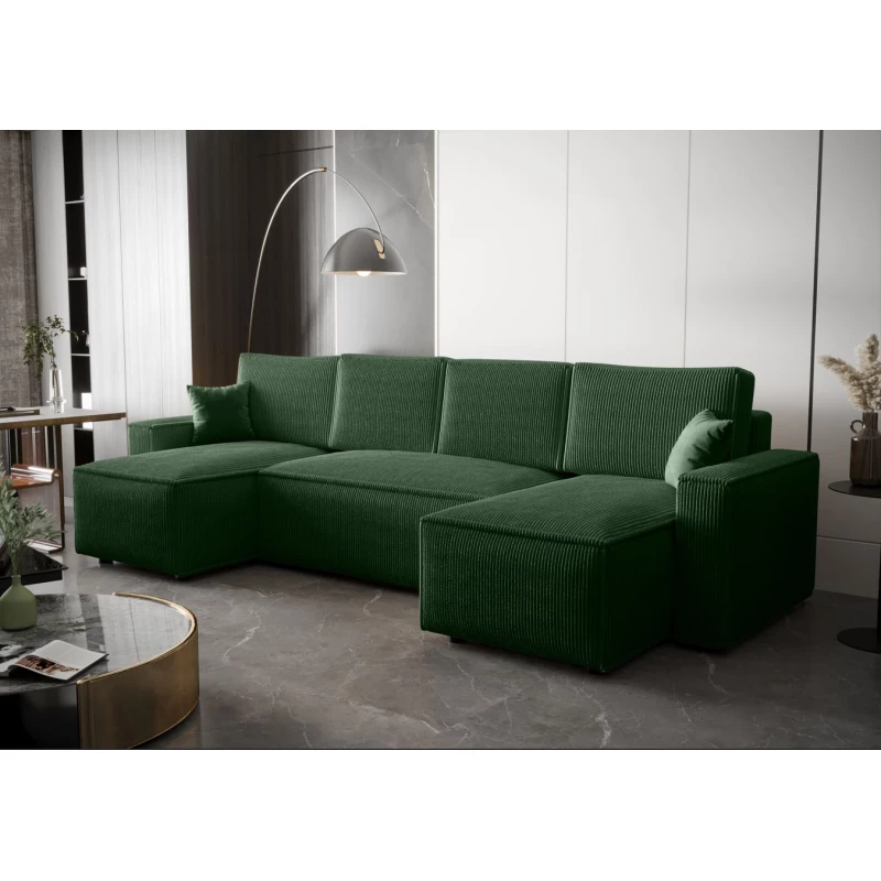 U-förmiges Sofa ARIANNA - grün