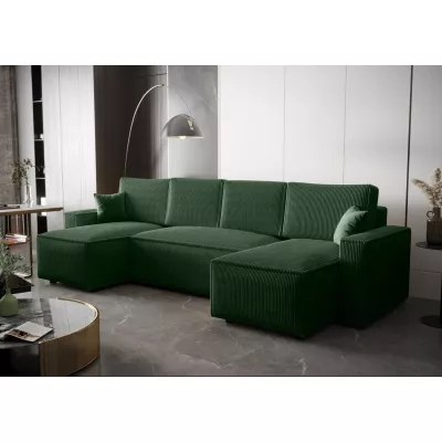 U-förmiges Sofa ARIANNA - grün
