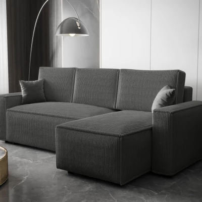 Eckschlafsofa ARIANNA - grau