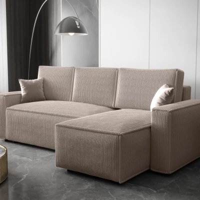 Eckschlafsofa ARIANNA - beige