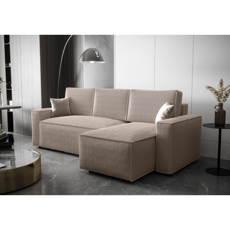 Eckschlafsofa ARIANNA - beige