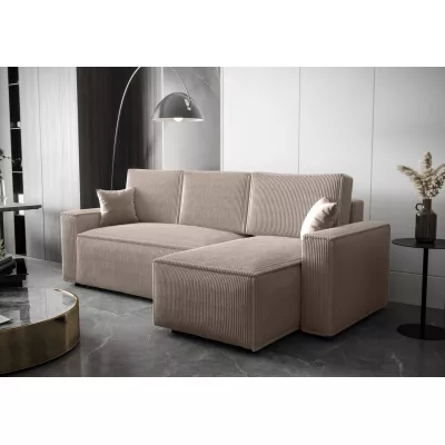 Eckschlafsofa ARIANNA - beige