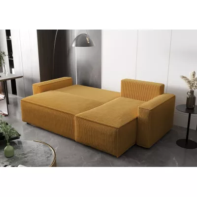 Ecksofa mit Schlaffunktion ARIANNA - cremefarben
