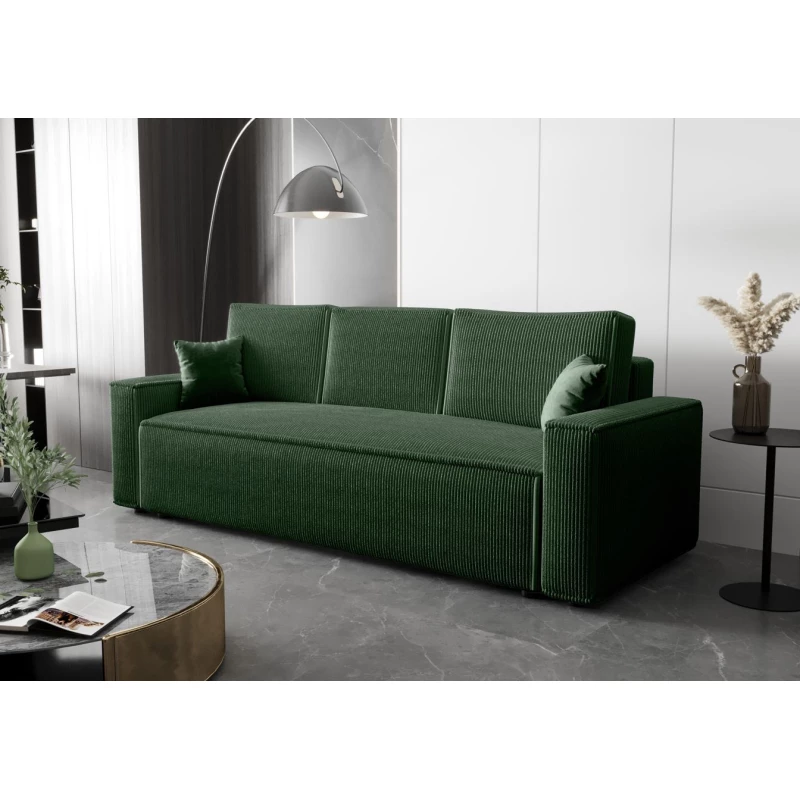 Dreisitzer-Schlafsofa ARIANNA - grün