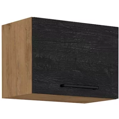VANYA Dunstabzugshaube - Breite 50 cm, dunkles Holz / Lancelot-Eiche