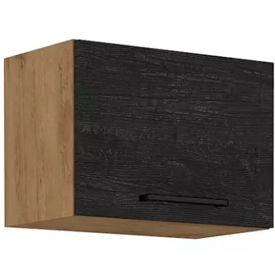 VANYA Dunstabzugshaube - Breite 50 cm, dunkles Holz / Lancelot-Eiche