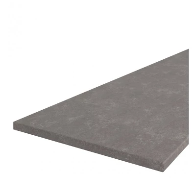 Küchenarbeitsplatte JAIDA 2 - 100x120x2,8 cm, Metallicbraun