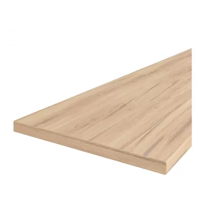 Küchenarbeitsplatte JAIDA 3 – 200 x 60 x 3,8 cm, helle Estana-Eiche