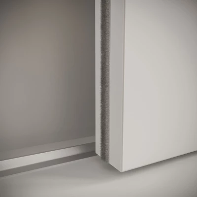 Staubbürste für dreitürige Kleiderschränke DONICELA - beige