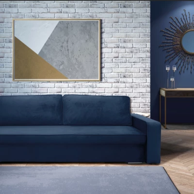 Schlafsofa TAMIKO – dunkelblau