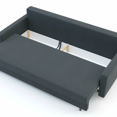 Schlafsofa ELIGIE – grau/creme