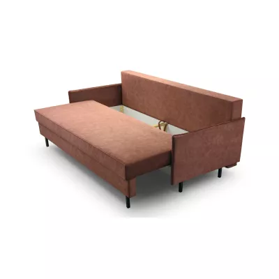 Schlafsofa TIBORA – altrosa